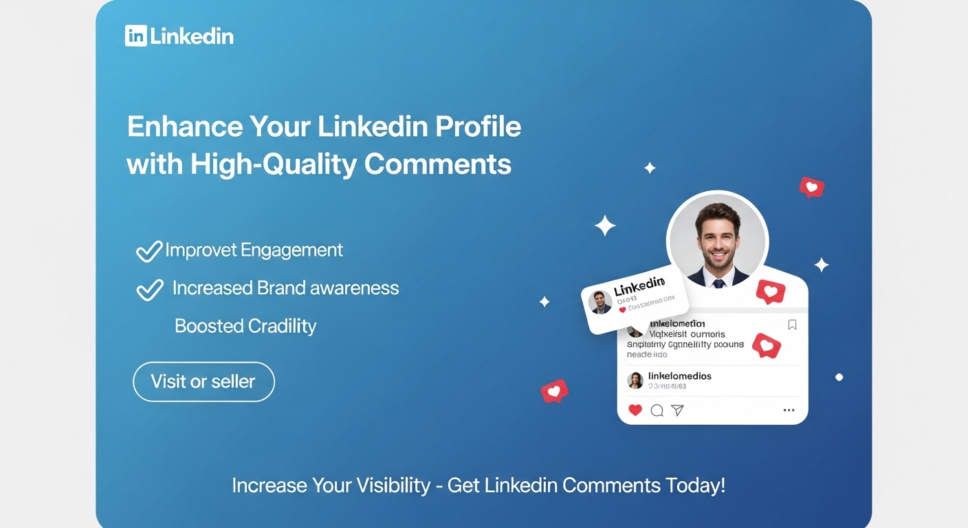 Boost Your LinkedIn Posts – Stand Out with Real & Meaningful Comments!