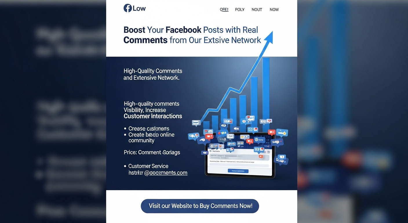 Let Your Posts Speak – Boost Engagement with Real-Looking Facebook Comments!