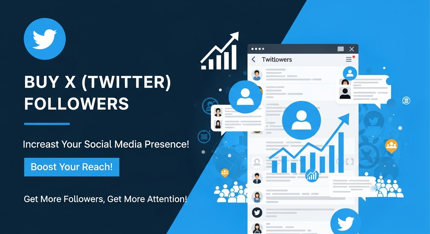 Boost Your X (Twitter) Presence with Real-Looking Followers!