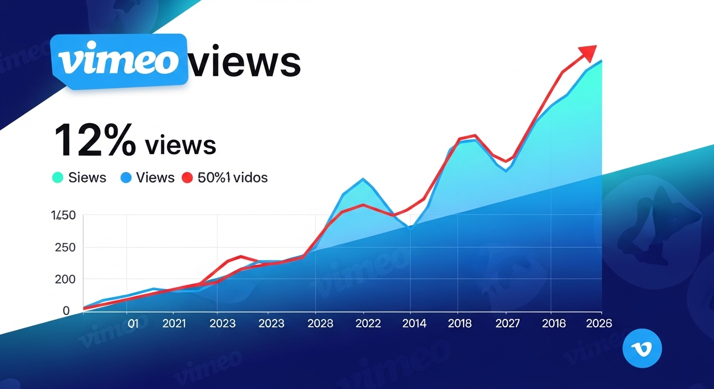 Reach the top of Vimeo with our Vimeo Views Service